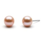 HinsonGayle Pink Freshwater Cultured Pearl Earrings